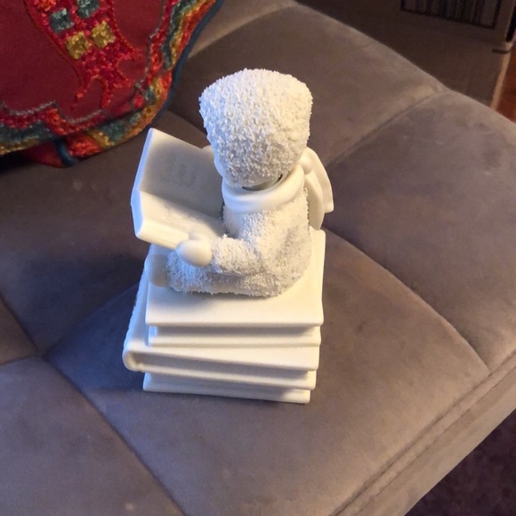 Vintage Dept. 56 Sno Babies Winter Tales Ceramic Figurine Music 🎶 Box - Picture 12 of 17